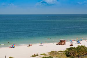 Lido Beach, on Siesta Key, Sarasota, Florida