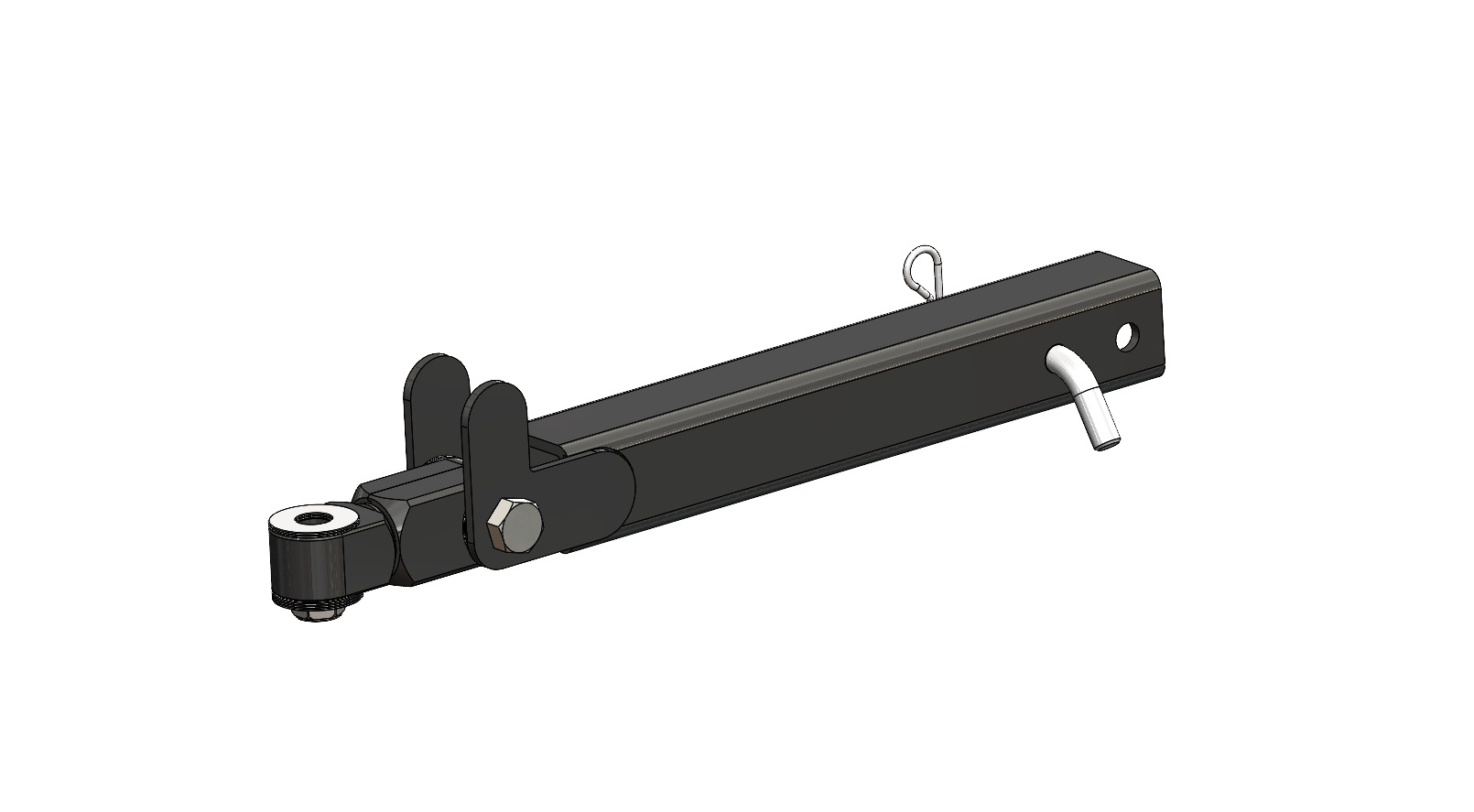 BlueOx Tow Bar Replacement Receiver Stinger, 2-1/2” Receiver, Long, Avail/Apollo/Ascent Tow Bars