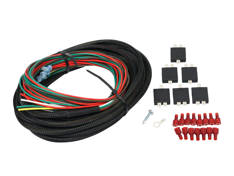 BX88442 Progressive Lit Vehicle Tail Light Wiring Kit, Coach Powered for Chevy Silverado 2500/3500 & GMC Sierra 2500/3500 – 6 Wire