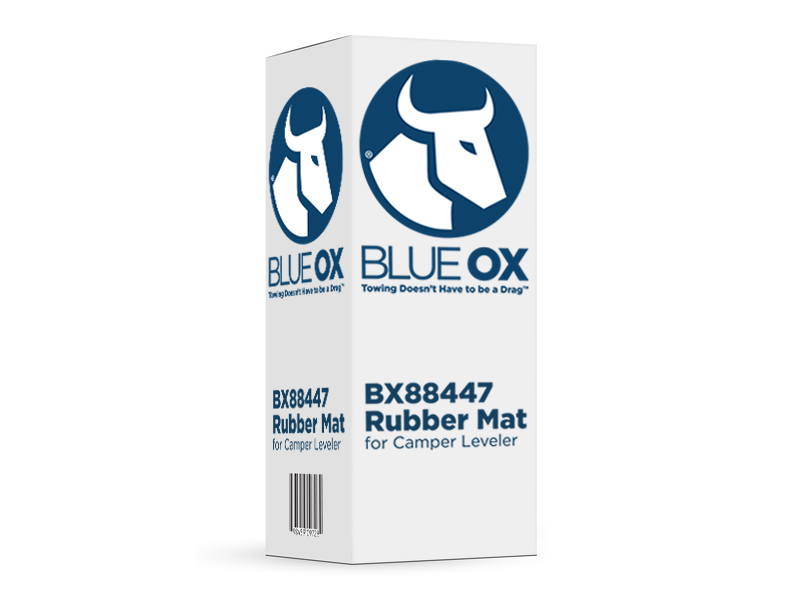BX88447 Blue Ox Camper Leveler Rubber Mat, Single